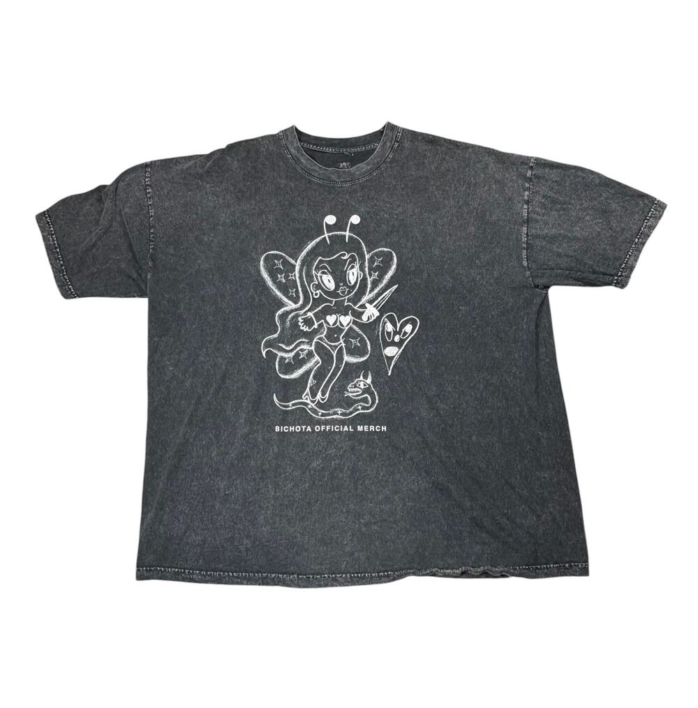 Karol G Bichota Official Merch Graphic T-shirt Women's 3XL Dark Gray Urban Pop
